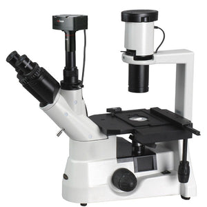 Amscope 40x-1000x Inverted Trinocular Microscope