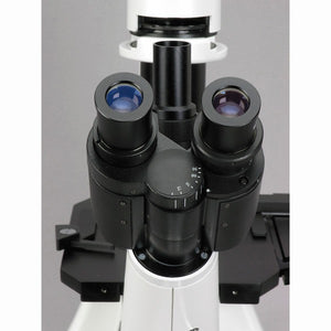 Amscope 40x-1000x Inverted Trinocular Microscope