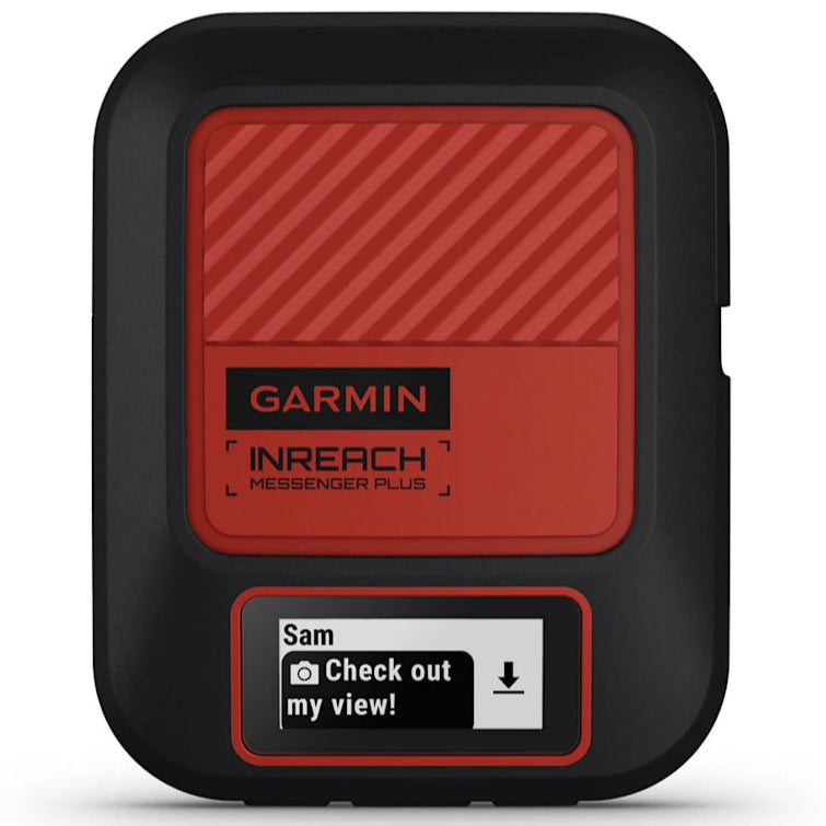 Garmin inReach Messenger Plus Satellite Communicator with Voice, Photo Messaging and Global SOS Function