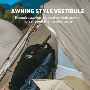 Naturehike Mongar UL Series 3 Season Dome Tent for 1 Person, Waterproof