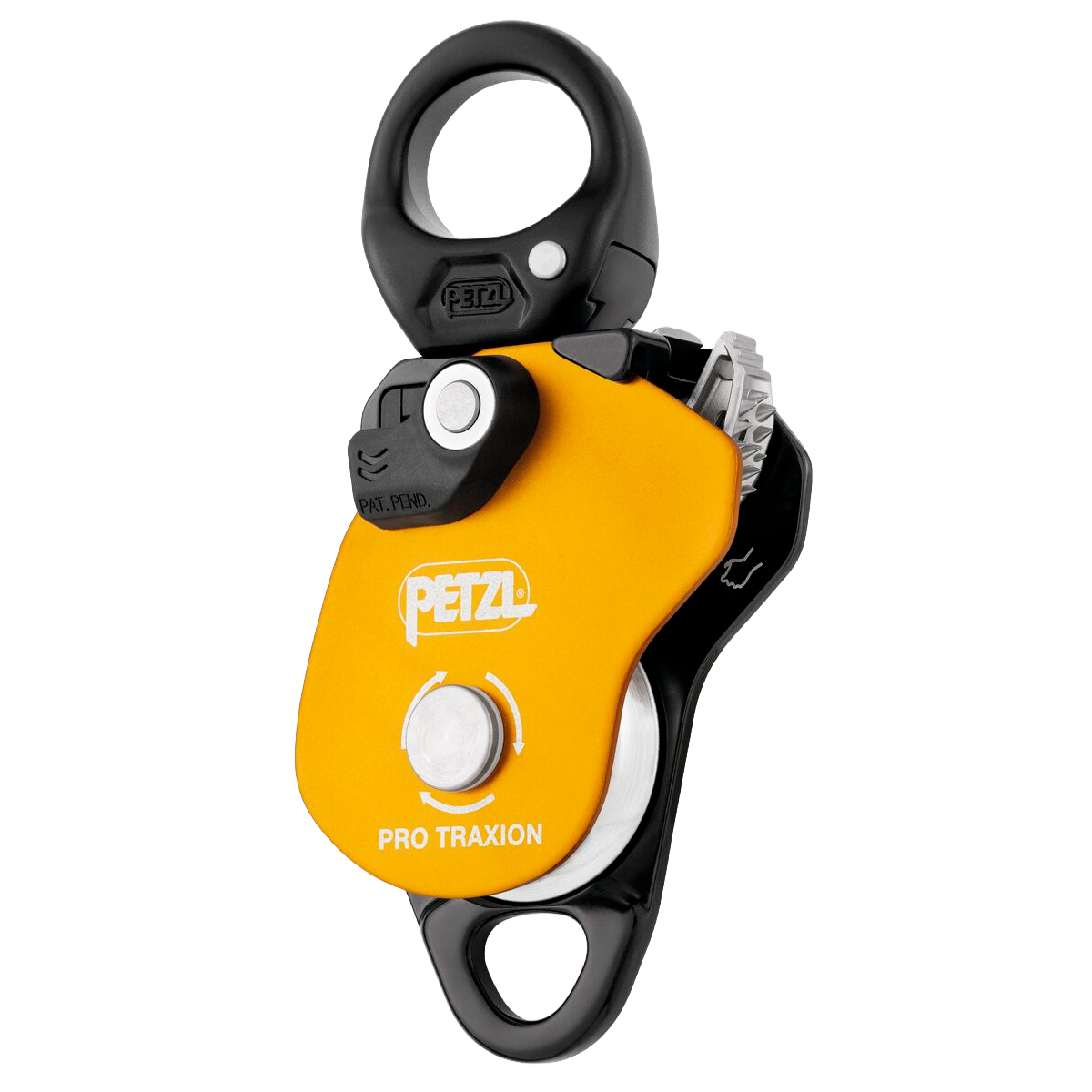 Petzl Pro Traxion Progress Capture Pulley with Swivel and Loss-resistant