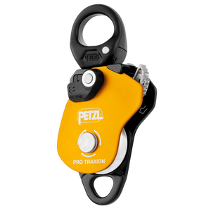 Petzl Pro Traxion Progress Capture Pulley with Swivel and Loss-resistant