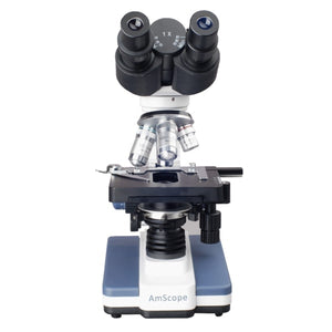 AmScope 40X-2500X Binocular Compound Microscope with 3D USB Camera 1.0MP with 0.3MP with 640x480 px Physical Sensor ²⁵