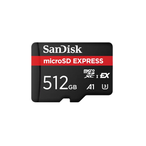 SanDisk microSD Express 512GB Memory Card with Read Speed up to 880 MB/s
