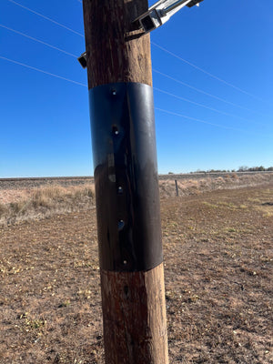 POWER LINE Squirrel & Woodpecker Deterring Pole Wrap Roll