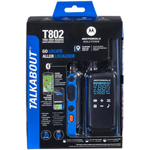 Motorola Two-Way Radios Talkabout Series T802 Rechargeable up to 35 Miles