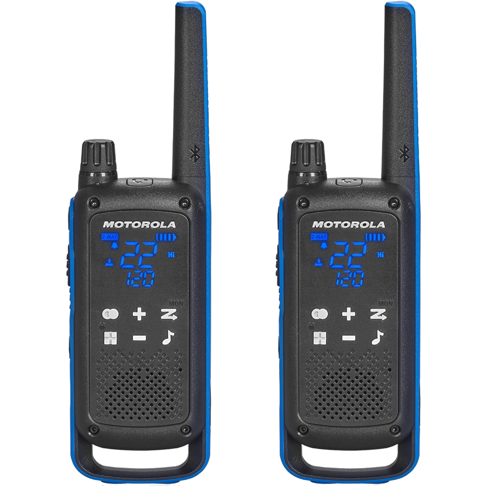 Motorola Two-Way Radios Talkabout Series T802 Rechargeable up to 35 Miles
