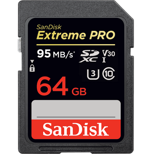 SanDisk Extreme Pro PRO® SDHC™/SDXC™ UHS-I 95MB/s Memory Cards