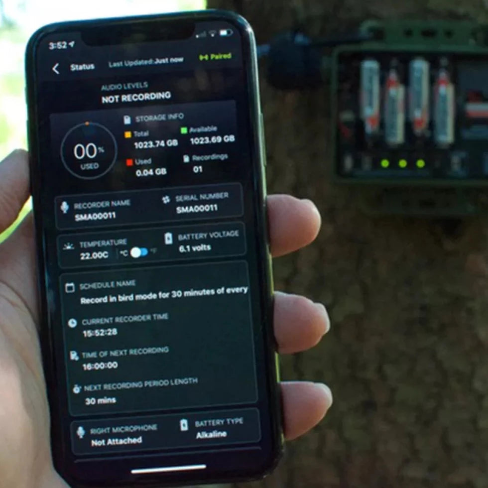 Song Meter Wildlife Acoustics Mini Bat Ultrasonic Recorder