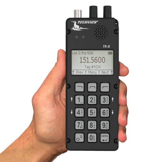 Telonics TR-8 Handheld Scanning Receiver