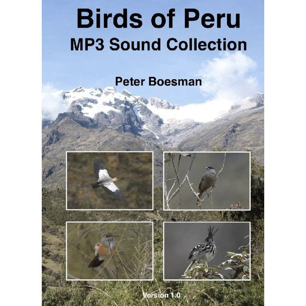 Aves del Peru, MP3 Sound Collection