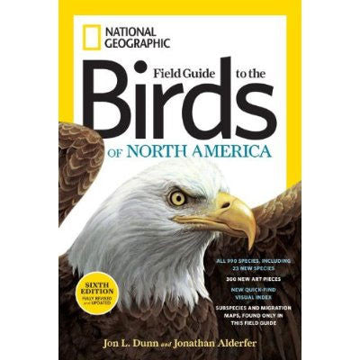 National Geographic Field Guide to the Birds of North America, 6th Edition