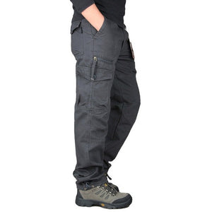 Men's Cargo Outwear Pants 8 Pockets (2 Zipper Pockets)