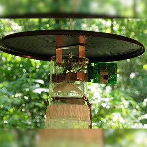 Trampa de luz en miniatura CDC con luz incandescente