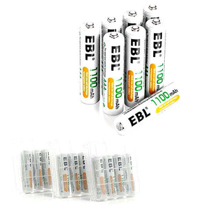 EBL Rechargeable Batteries AAA 1000mAh