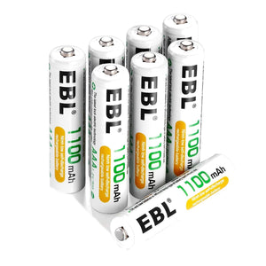 EBL Rechargeable Batteries AAA 1000mAh