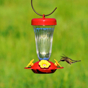 Perky-Pet 136TF Perky’s Finest Top Fill Plastic Hummingbird Feeder 16 oz