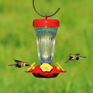 Perky-Pet 136TF Perky’s Finest Top Fill Plastic Hummingbird Feeder 16 oz