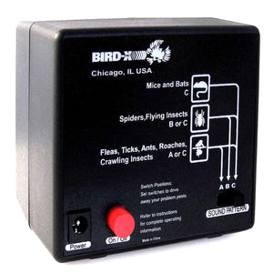 Bird-X Transonic  BugChaser Repeller for Insects and Pests (Up to 140 m²)