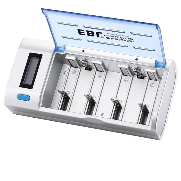 EBL Universal Charger for Rechargeable Batteries Type AA / AAA / C / D Ni-MH Ni-Cd