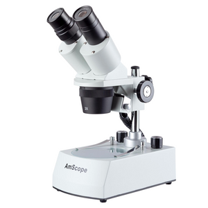 Binocular Stereo Microscope with LED Light AmScope / 20x - 40x