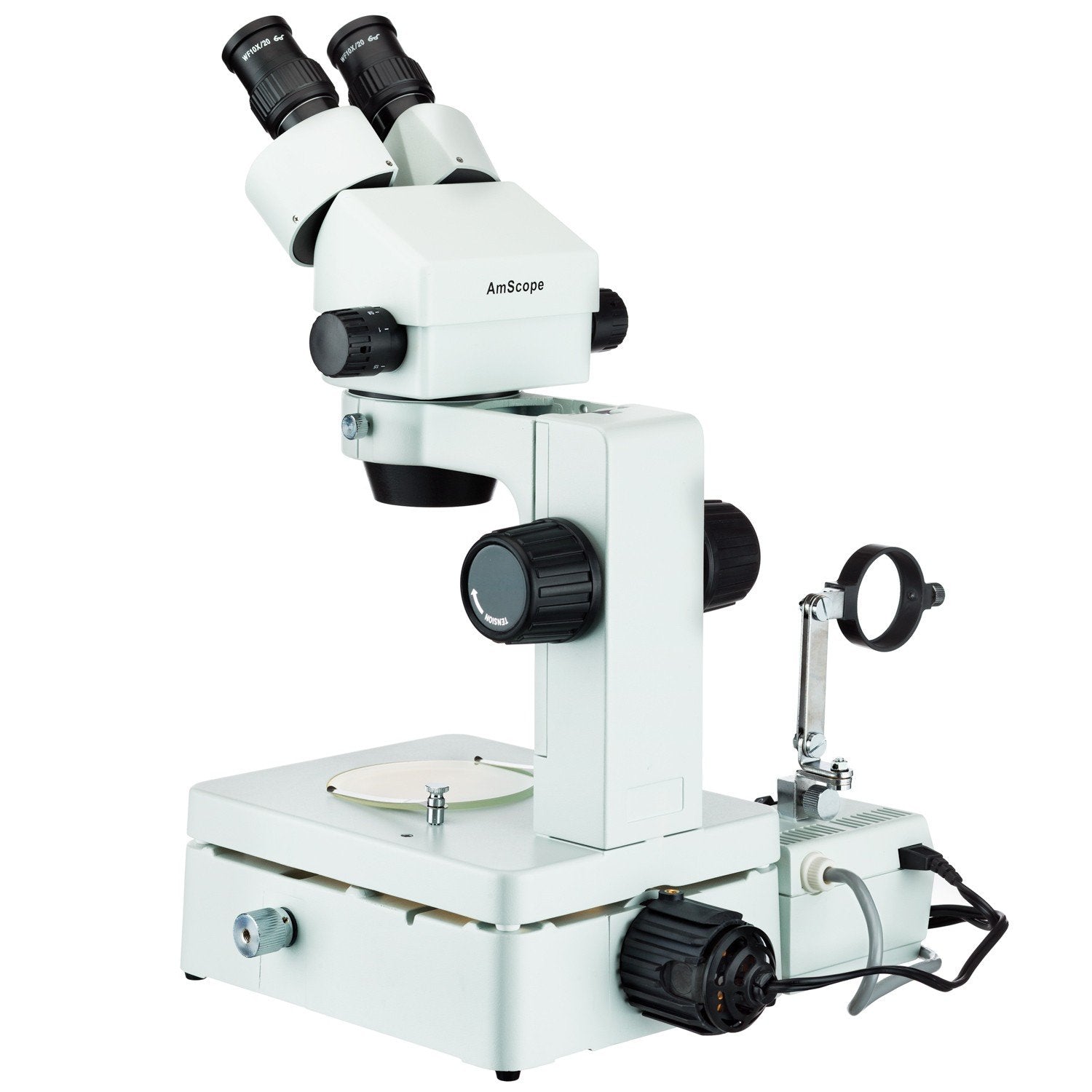 Amscope Mircroscope Amscope Stereo Binocular Microscope for Embryology 7X-45X - BIOWEB USA