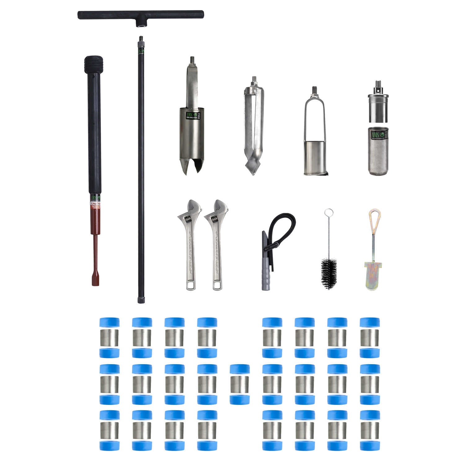 Solids Sampling Kit AMS Bulk Density Soil Sampling Kits ²⁶ - BIOWEB USA