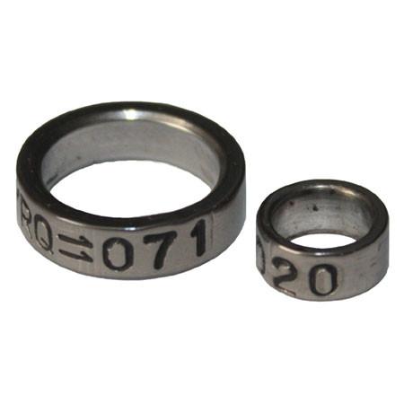 B-Tools Closed Stainless Steel Bands w/ Filling x 10 u.