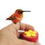 Comederos de colibrí de mano AROMA Trees Diseño original con percha 