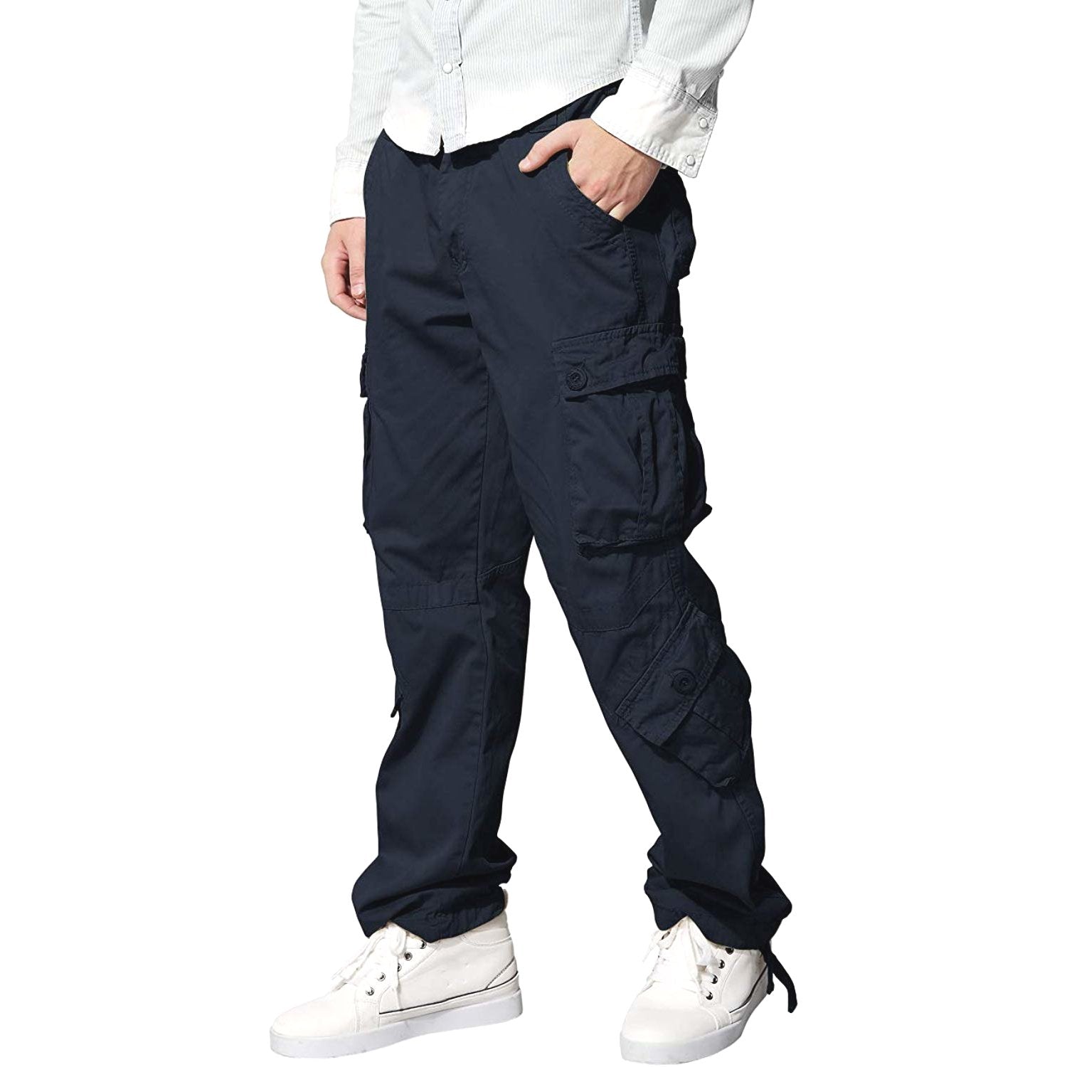 Men's Wild Cargo Pants 8 Pockets - BIOWEB USA