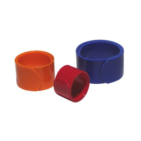 Celluloid Flat Bands for Bird Research x 10 u.