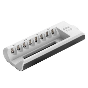 EBL 8 Bay AA, AAA, Ni-MH, Ni-Cd Rechargeable Battery Charger