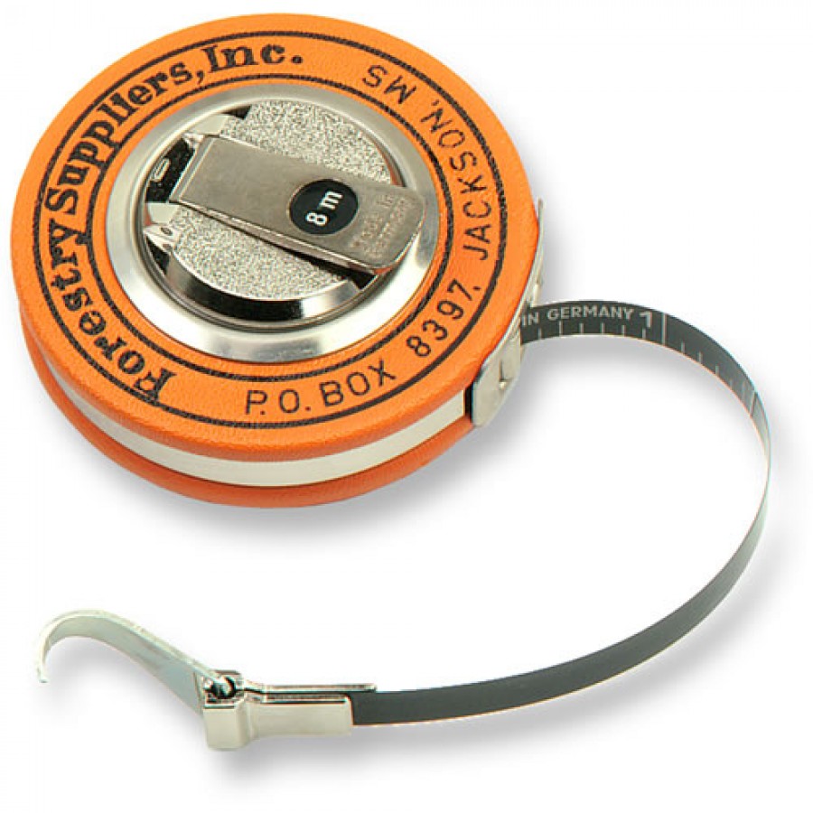 Forestry Suppliers Steel Diameter Tapes - Black Line