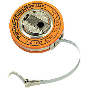 Forestry Suppliers Steel Diameter Tapes - White Line