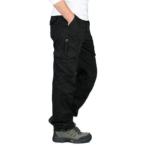 Men's Cargo Outwear Pants 8 Pockets (2 Zipper Pockets)