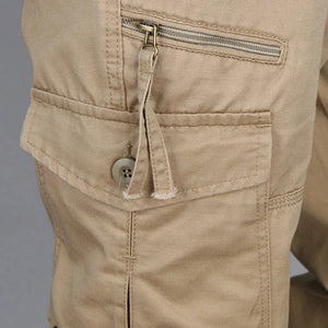 Men's Cargo Outwear Pants 8 Pockets (2 Zipper Pockets)