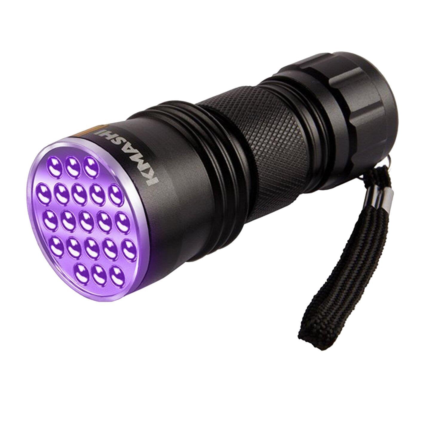 Linterna LED Kmashi 21 Ultravioleta Blacklight