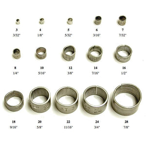 Aluminum Butt-End Bird Bands w/ Filling
