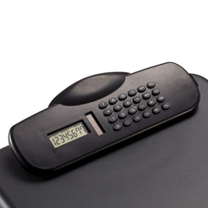Officemate Slim Clipboard Box with Calculator