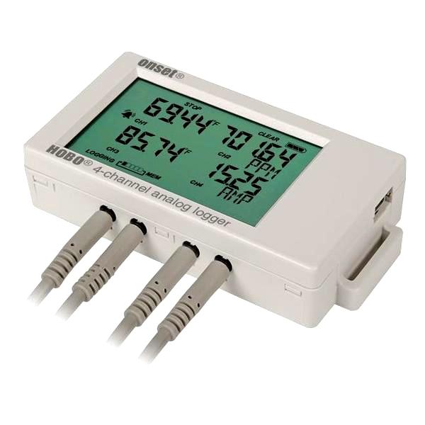 Onset Data Onset Data Logger for HOBO UX120 Four Channel Thermocouples ²⁶ - BIOWEB USA