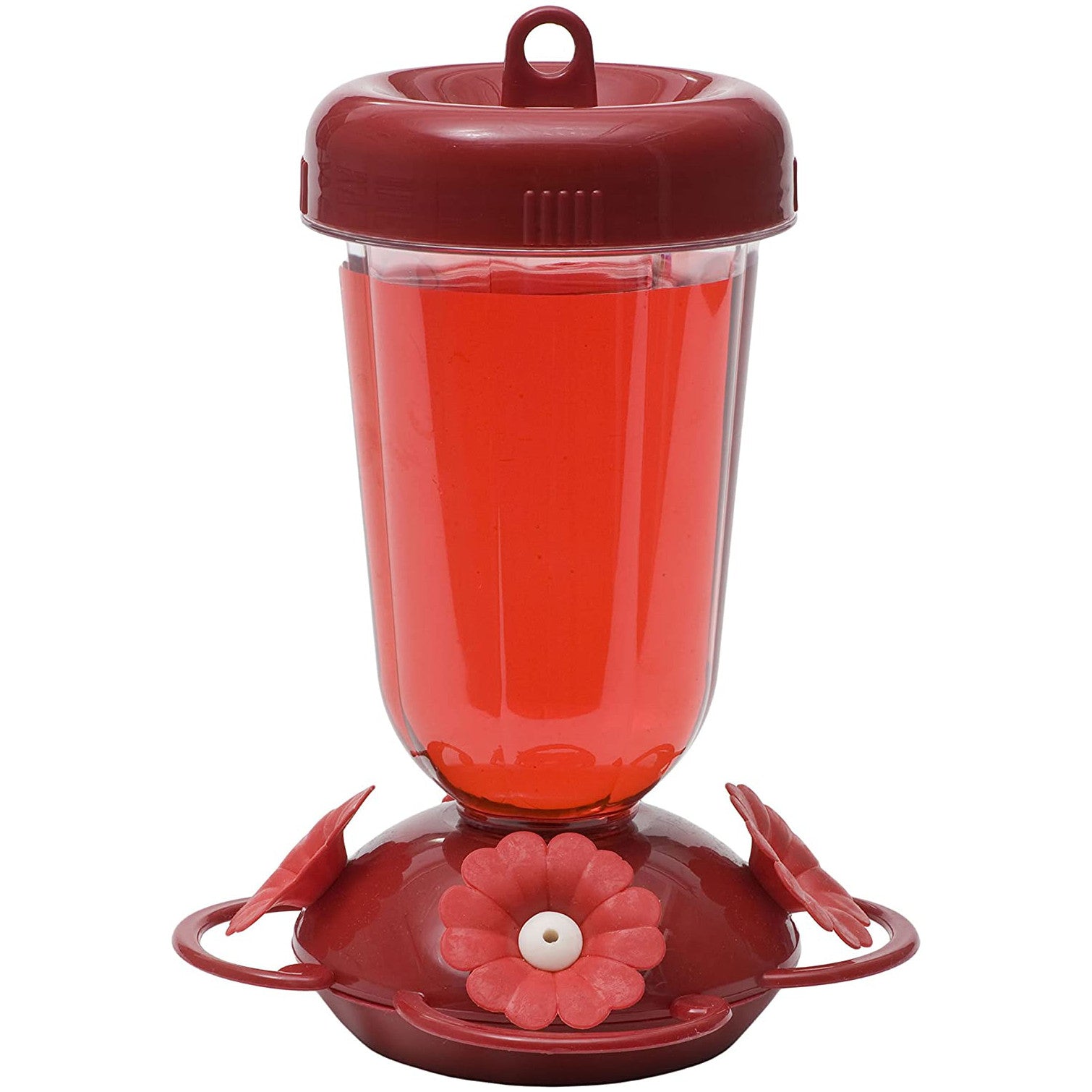 Perky-Pet Red Finest Top Fill Plastic Hummingbird Feeder 16 oz