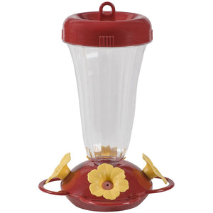 Perky-Pet 136TF Perky’s Finest Top Fill Plastic Hummingbird Feeder 16 oz