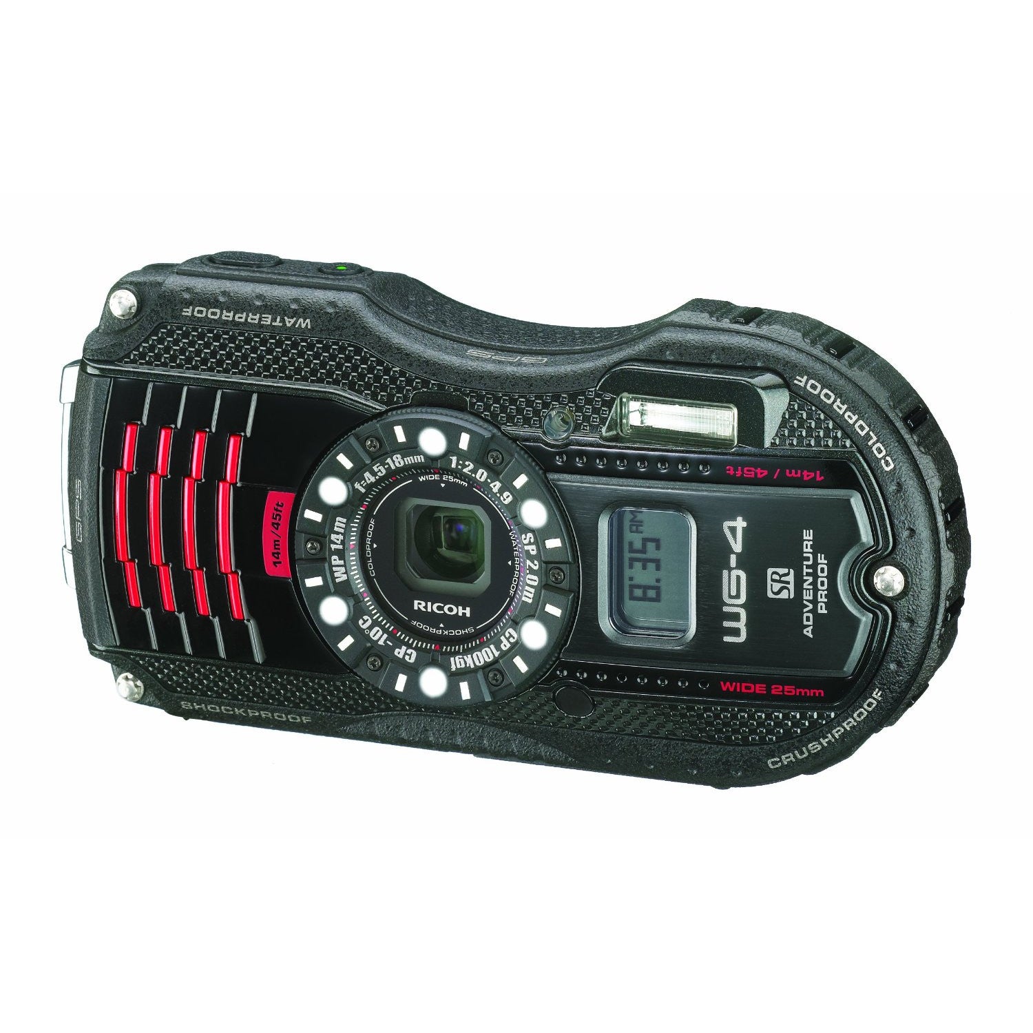 Ricoh (Pentax) WG-4 Waterproof Compact Digital Camera 16 MP