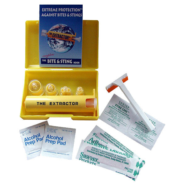Extractor Snake Bite and Insect Sting Kit - BIOWEB USA