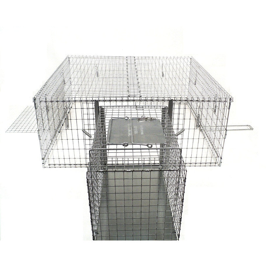 Drop Rabbit Traps Tomahawk Collapsible Drop Traps 36L x 36W x 14H in ²⁶ - BIOWEB USA