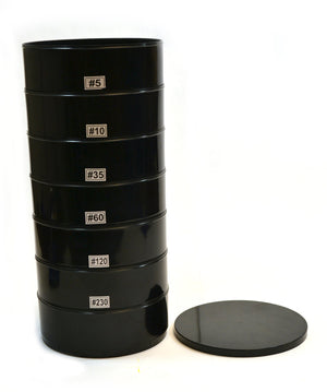 Plastic Frame Screen Sieve Sets - 8 Sieves